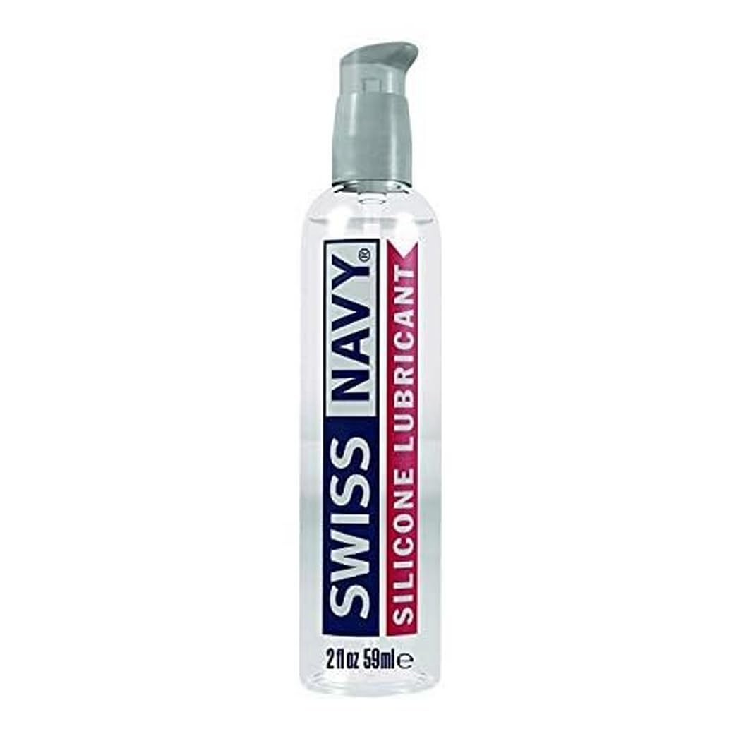 Swiss Navy Premium Silicone-Based Personal Lubricant & Lubricant Gel for Couples, 16 oz.