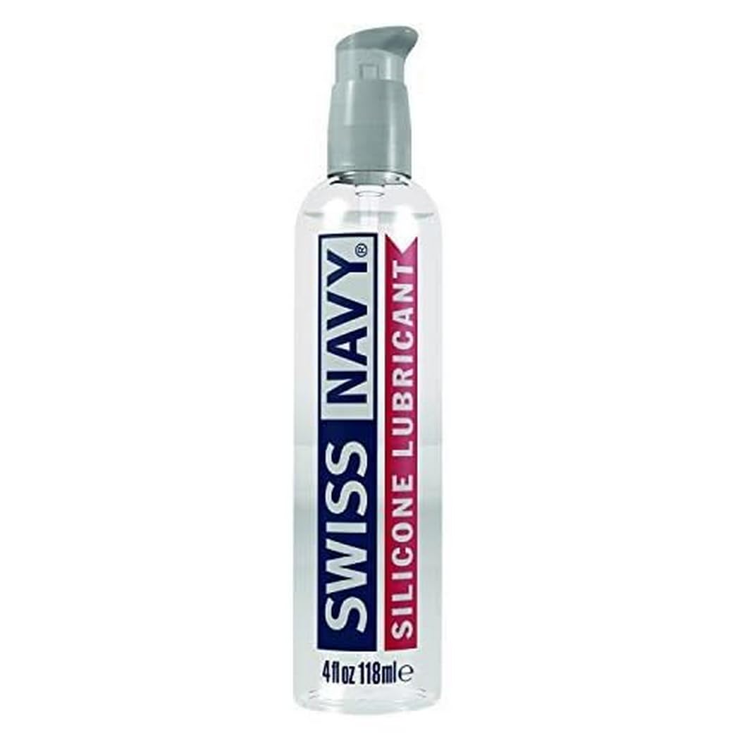 Swiss Navy Premium Silicone-Based Personal Lubricant & Lubricant Gel for Couples, 16 oz.