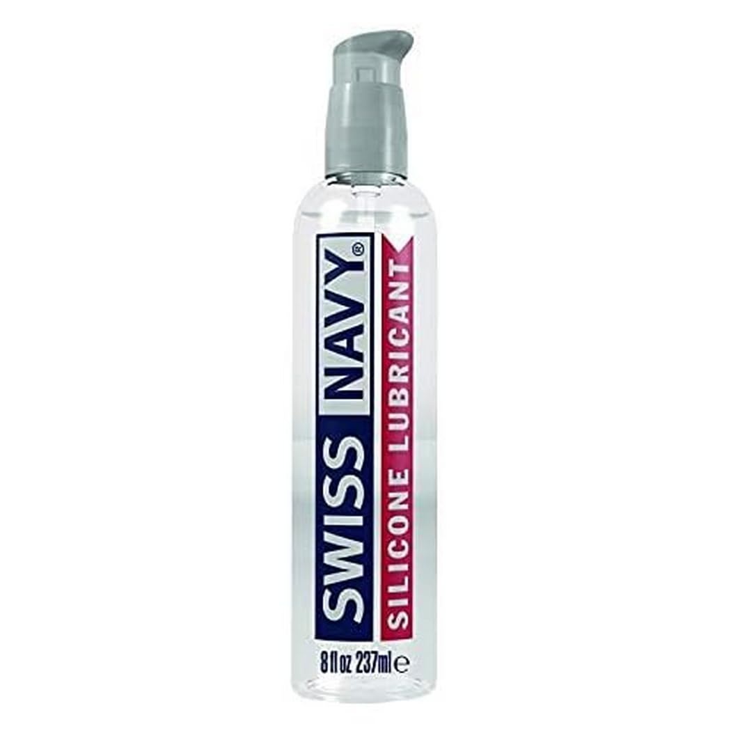 Swiss Navy Premium Silicone-Based Personal Lubricant & Lubricant Gel for Couples, 16 oz.