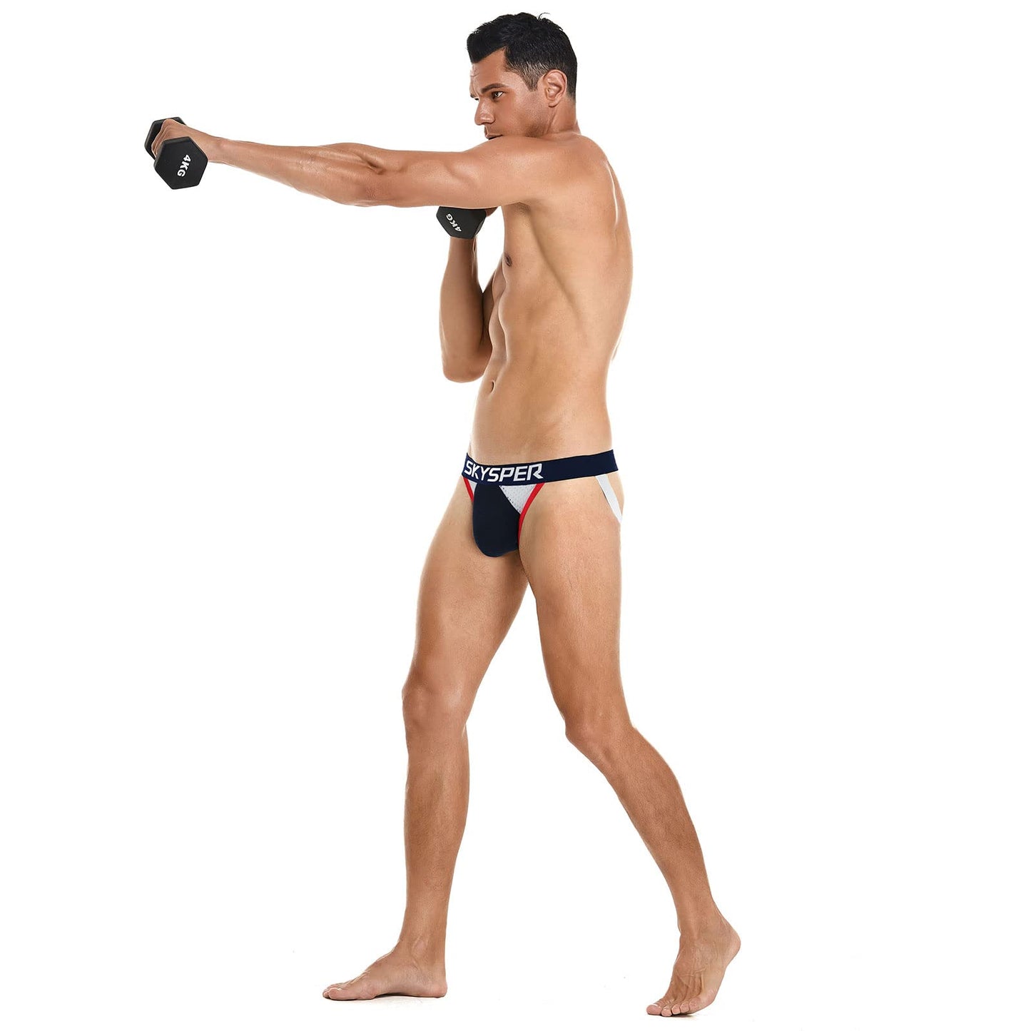 SKYSPER Men's Jock Strap Athletic Supporter For Men Sexy Jockstrap Male Underwear