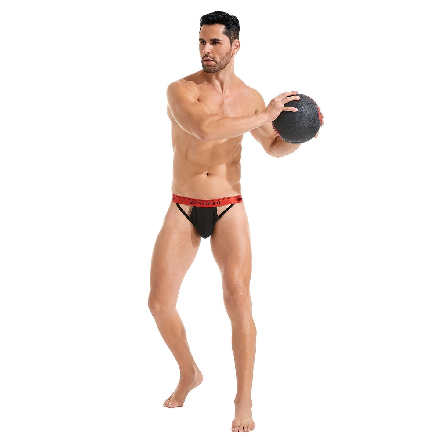 SKYSPER Jockstrap For Men Workout Jock Straps Male Underwear Athletic Supporter Sexy G-Strings