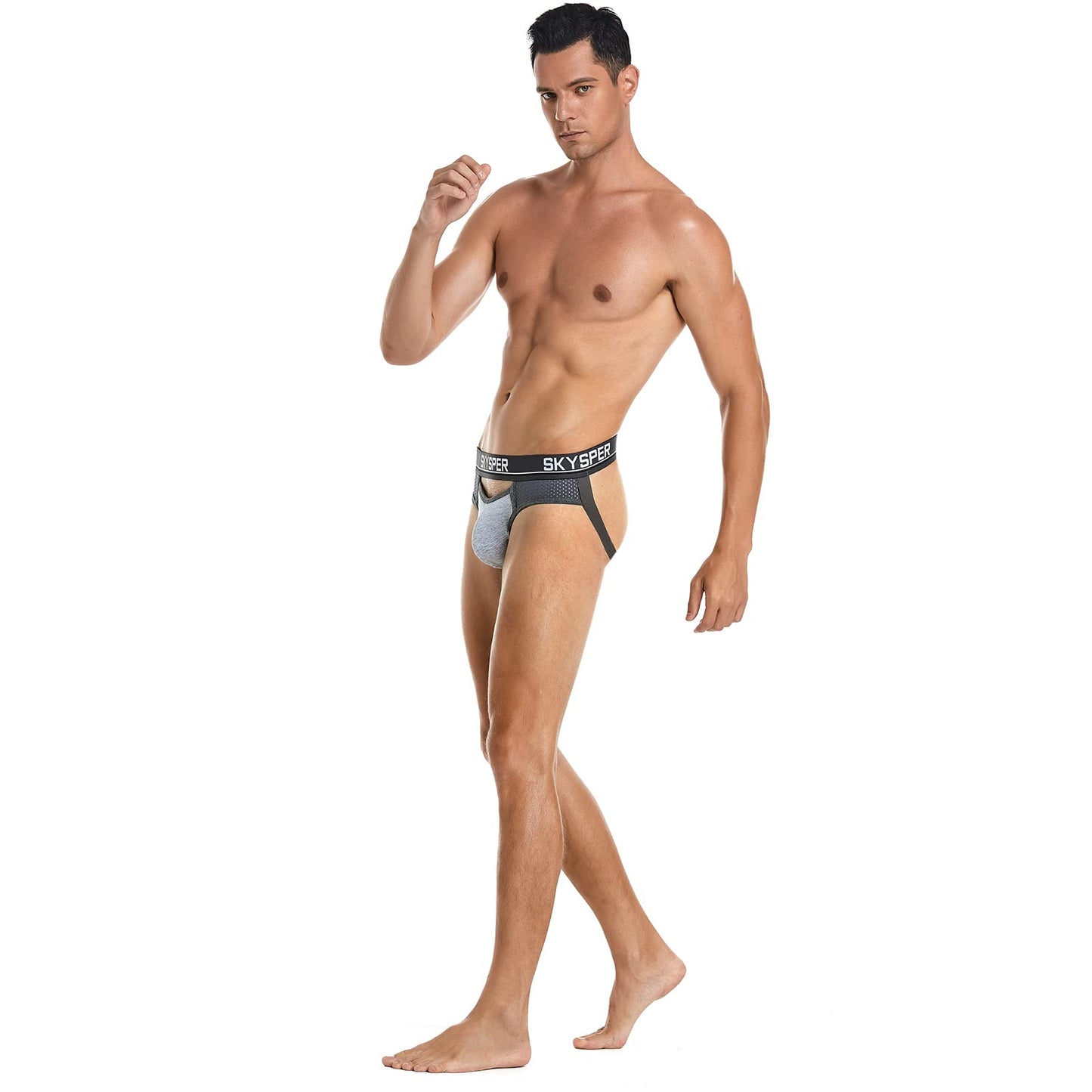 SKYSPER Men's Jock Strap Athletic Supporter For Men Sexy Jockstrap Male Underwear