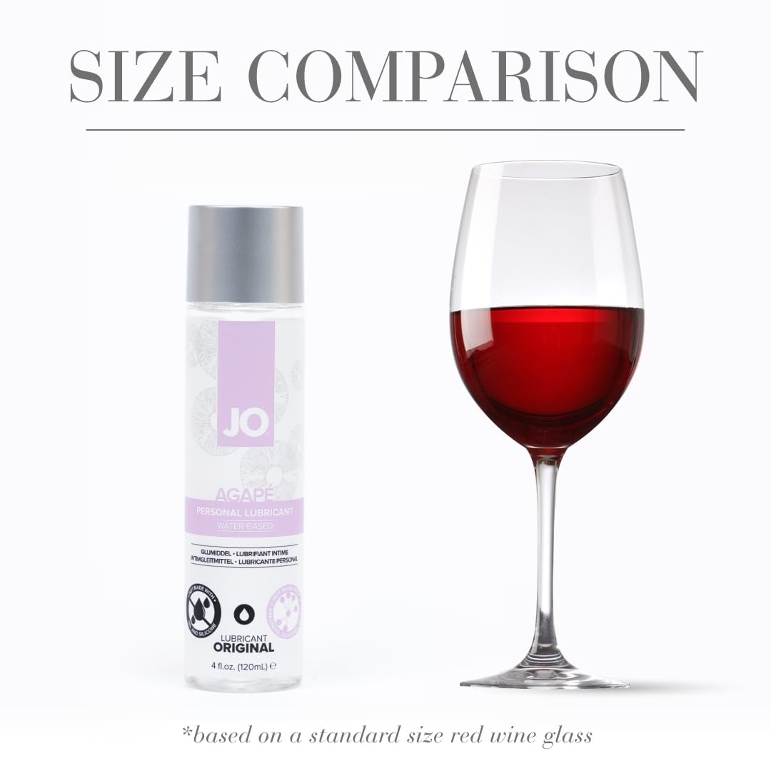 JO Original Water-Based Personal Lubricant, Lube for Men, Women and Couples, 8 Fl Oz