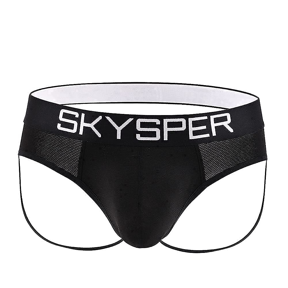 SKYSPER Jockstrap Athletic Supporters for Men Jock Strap Male Underwear Men's Thong Jockstrap Underwear