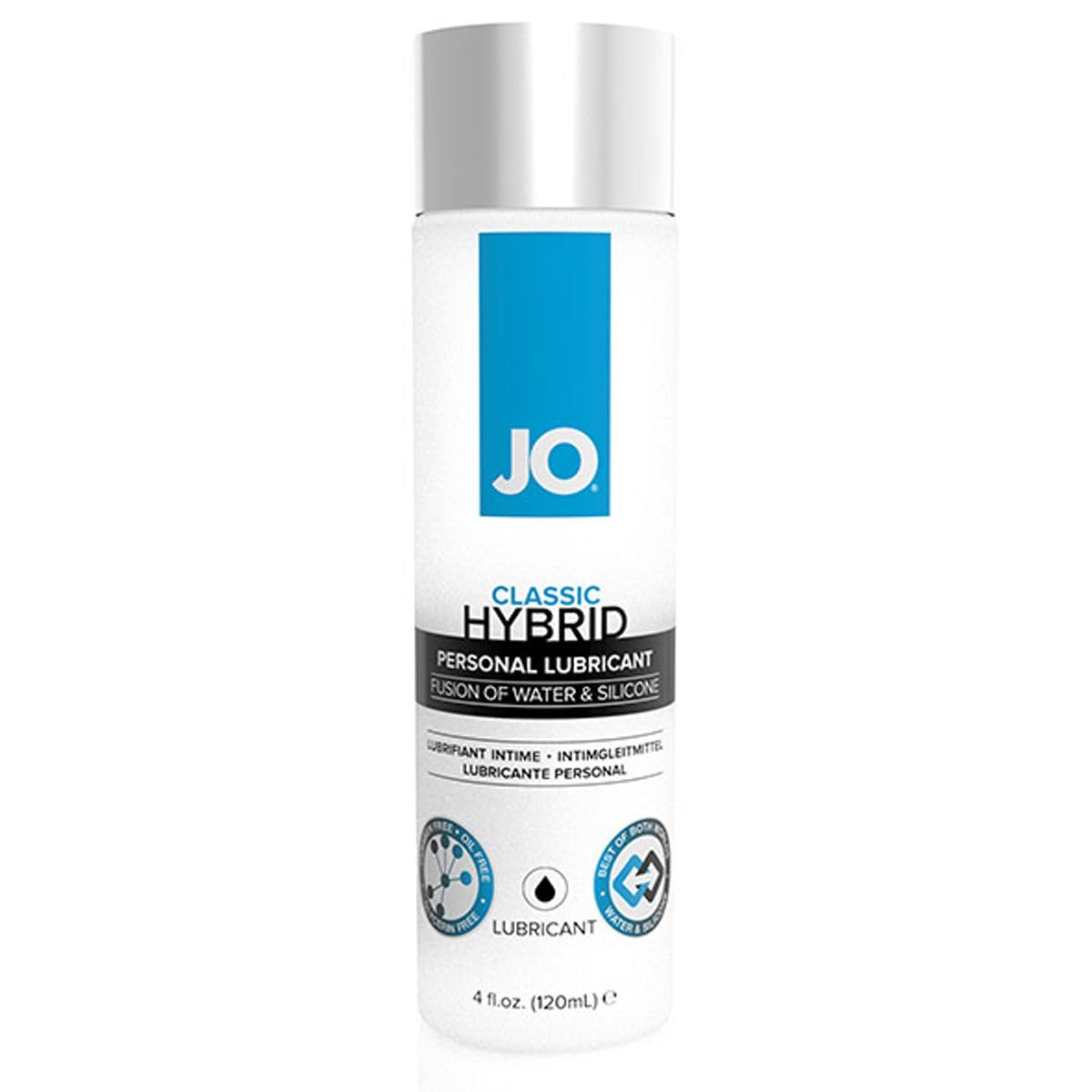 JO Original Water-Based Personal Lubricant, Lube for Men, Women and Couples, 8 Fl Oz