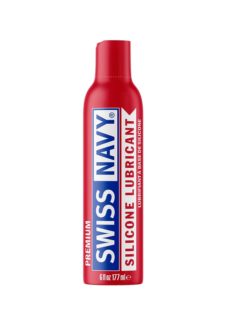 Swiss Navy Premium Silicone-Based Personal Lubricant & Lubricant Gel for Couples, 16 oz.