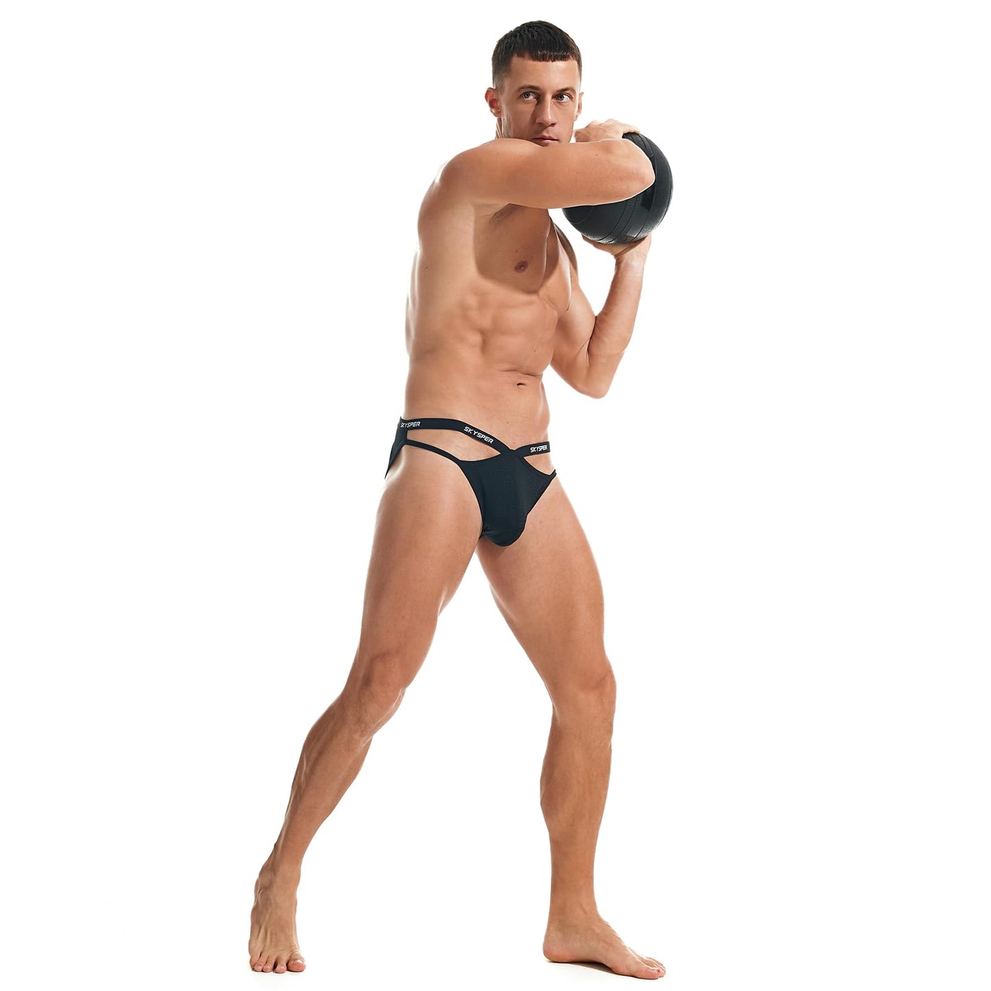 SKYSPER Men's Jock Strap Athletic Supporter For Men Sexy Jockstrap Male Underwear