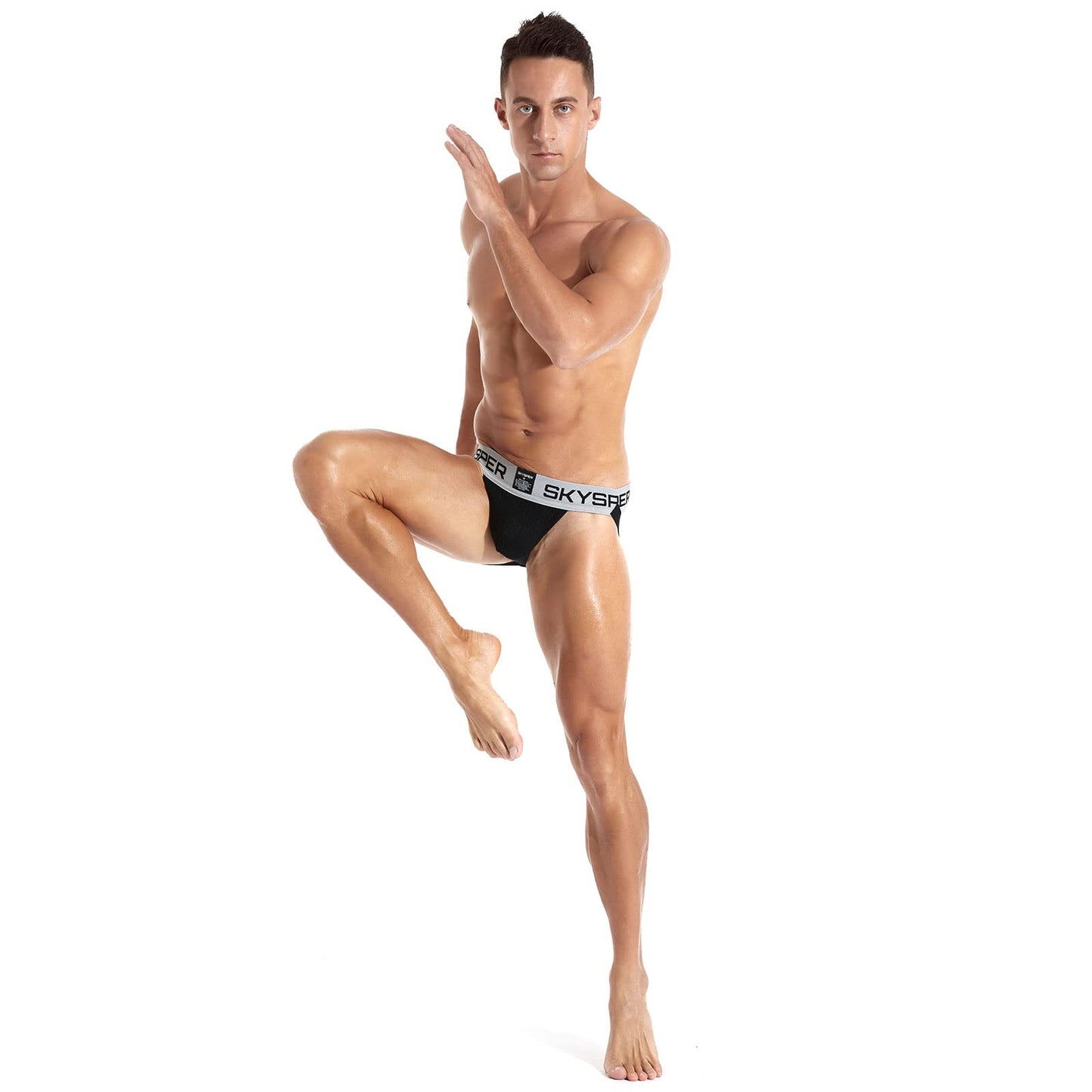 SKYSPER Jockstrap Athletic Supporters for Men Jock Strap Male Underwear Men's Thong Jockstrap Underwear