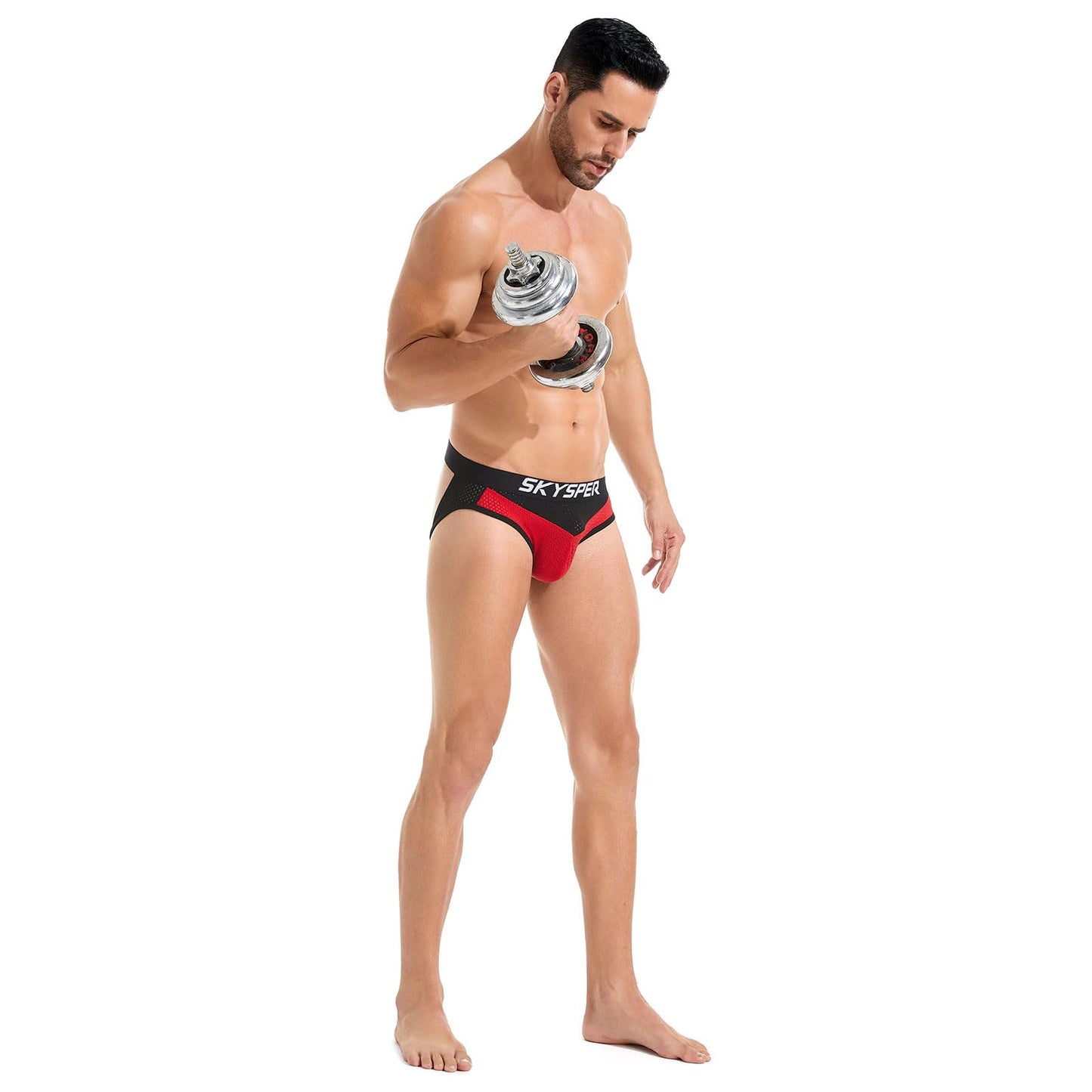 SKYSPER Men's Jock Strap Athletic Supporter For Men Sexy Jockstrap Male Underwear