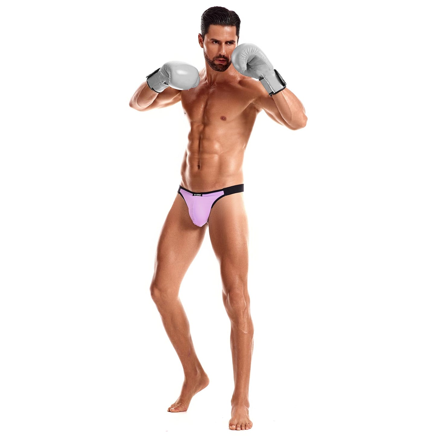 SKYSPER Mens Jockstrap Underwear Jock Straps Male Athletic Supporters for Men