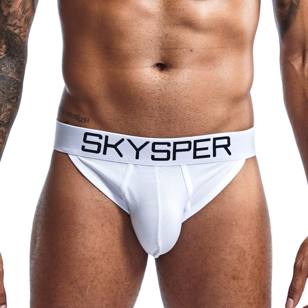 SKYSPER Jockstrap Athletic Supporters for Men Jock Strap Male Underwear Men's Thong Jockstrap Underwear