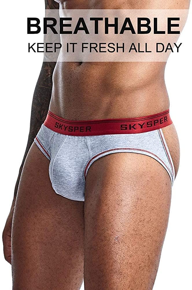 SKYSPER Jockstrap Athletic Supporters for Men Jock Strap Male Underwear Men's Thong Jockstrap Underwear