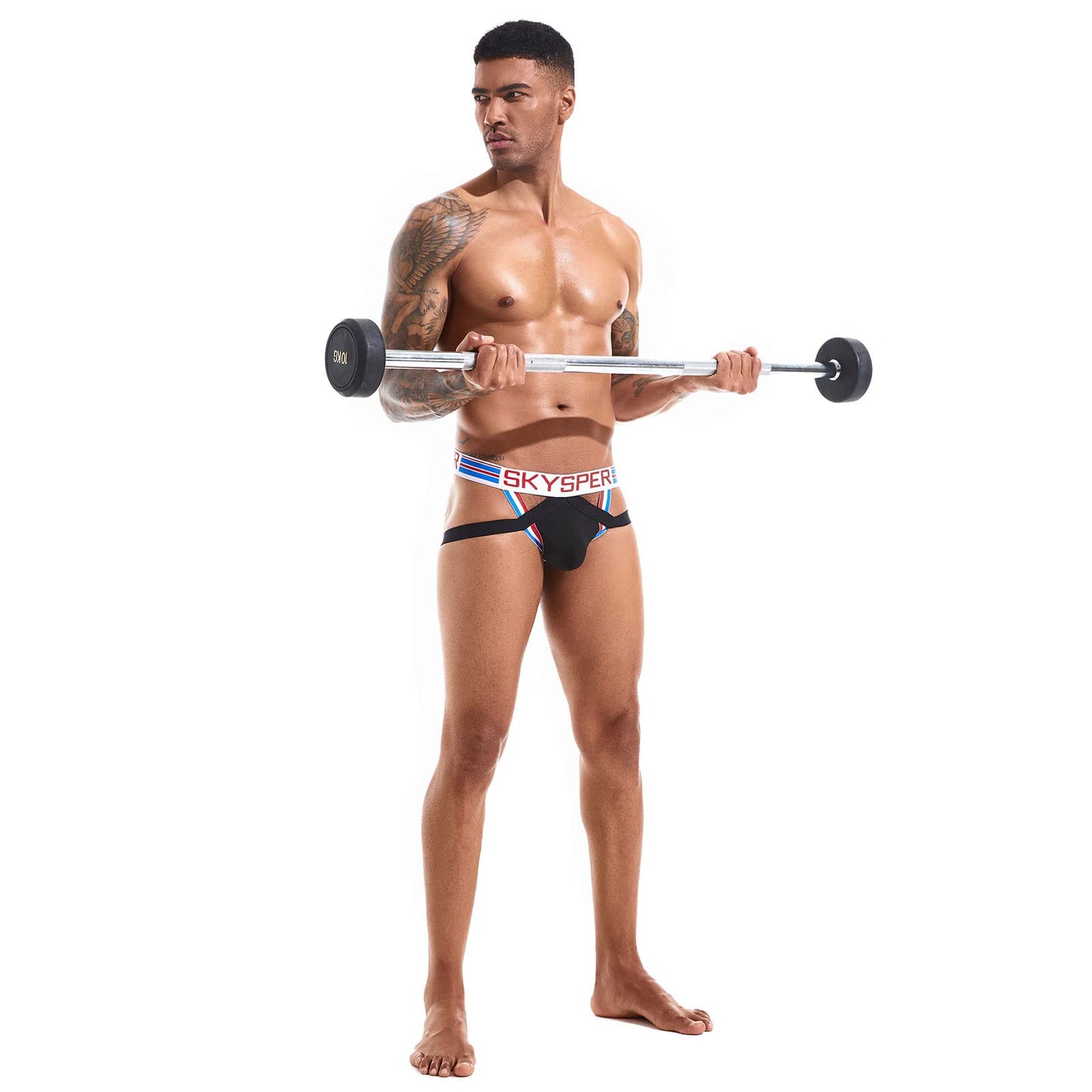 SKYSPER Men's Jock Strap Athletic Supporter For Men Sexy Jockstrap Male Underwear