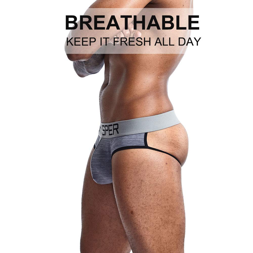 SKYSPER Jockstrap Athletic Supporters for Men Jock Strap Male Underwear Men's Thong Jockstrap Underwear