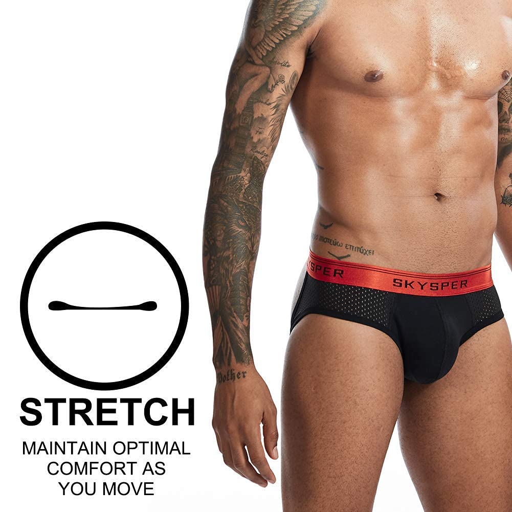 SKYSPER Jockstrap Athletic Supporters for Men Jock Strap Male Underwear Men's Thong Jockstrap Underwear