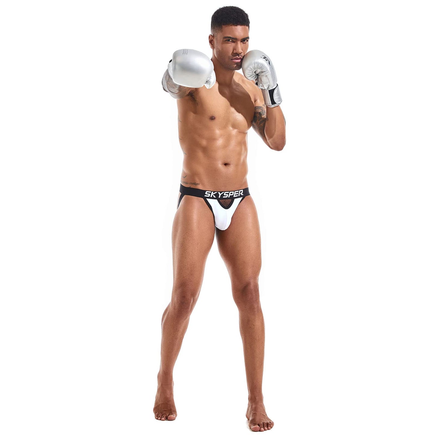 SKYSPER Jockstrap For Men Workout Jock Straps Male Underwear Athletic Supporter Sexy G-Strings