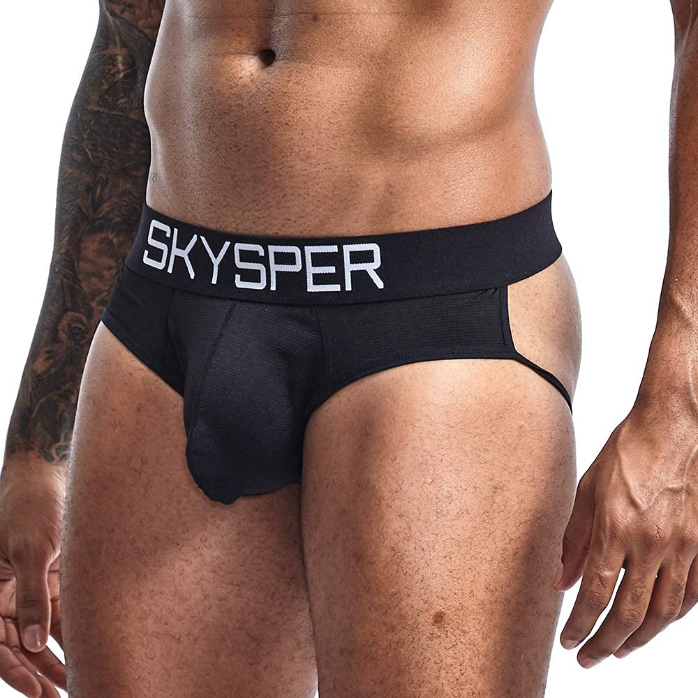 SKYSPER Jockstrap Athletic Supporters for Men Jock Strap Male Underwear Men's Thong Jockstrap Underwear