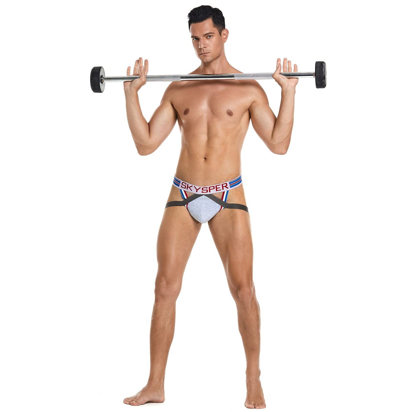 SKYSPER Men's Jock Strap Athletic Supporter For Men Sexy Jockstrap Male Underwear