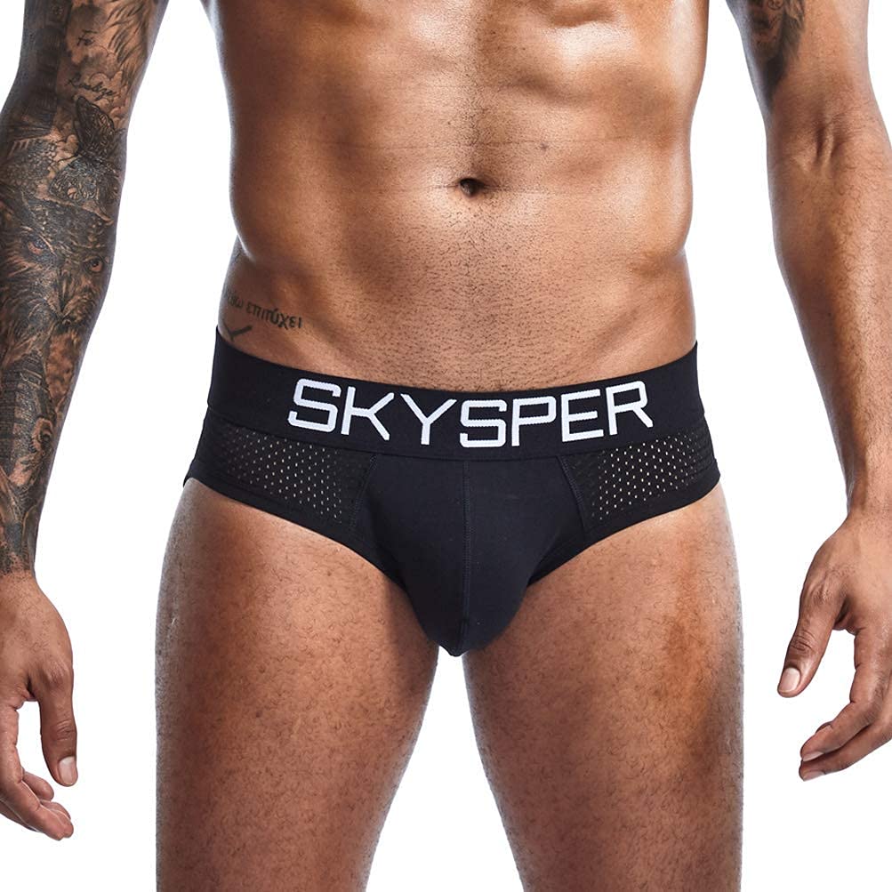 SKYSPER Jockstrap Athletic Supporters for Men Jock Strap Male Underwear Men's Thong Jockstrap Underwear