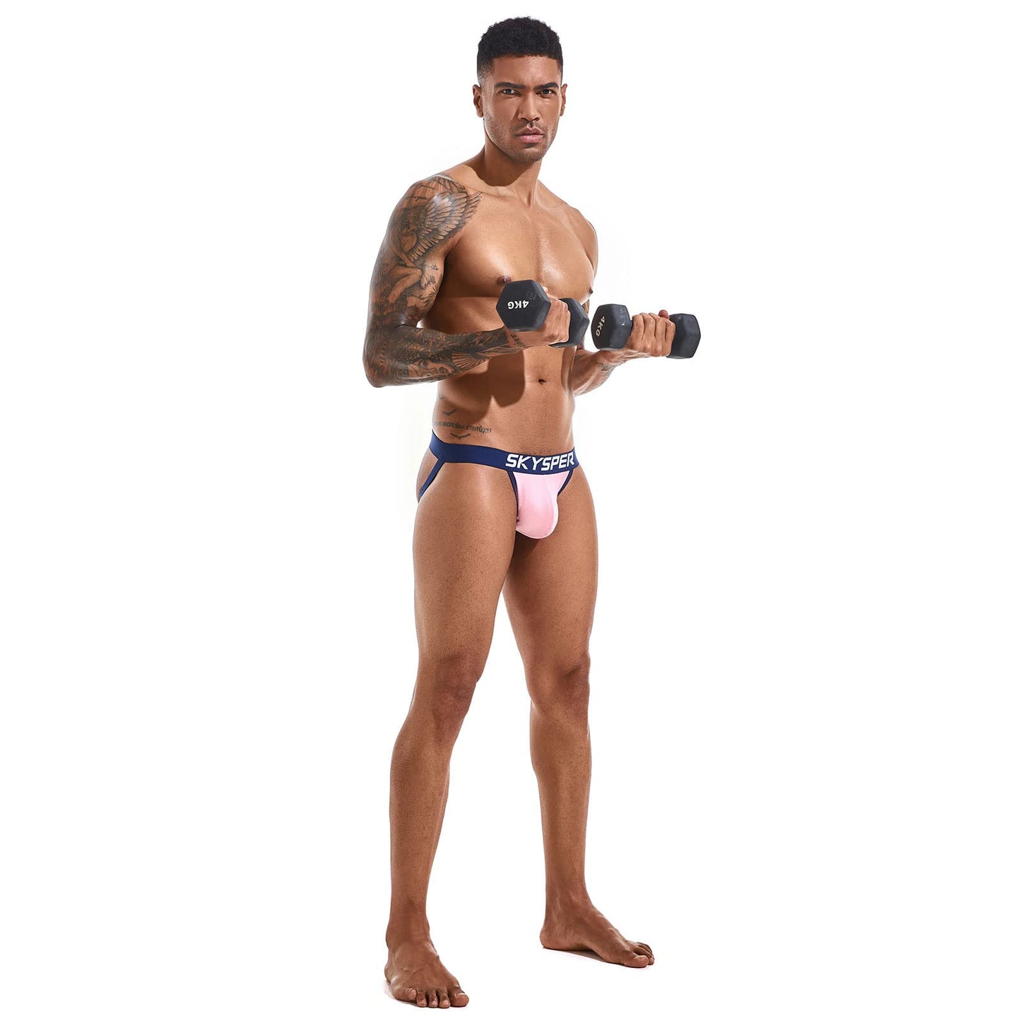 SKYSPER Men's Jock Strap Athletic Supporter For Men Sexy Jockstrap Male Underwear