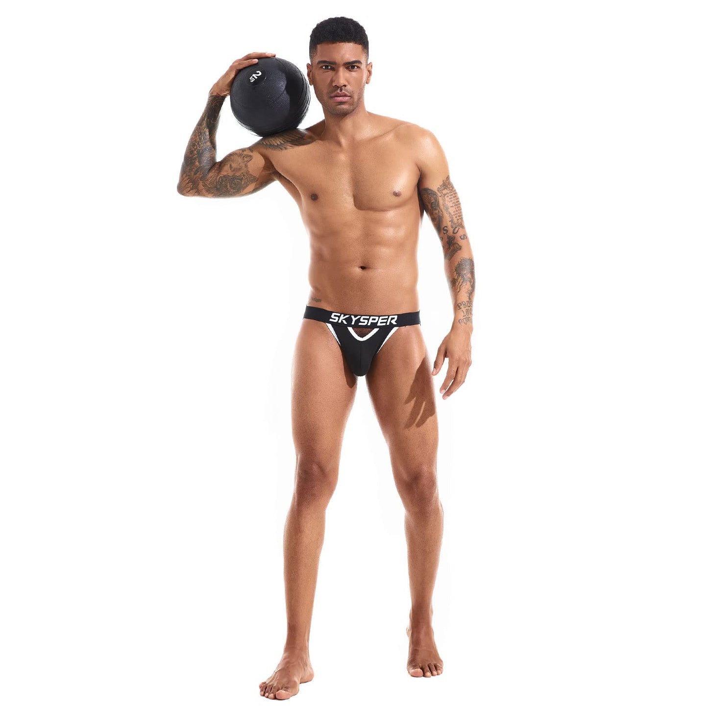 SKYSPER Jockstrap For Men Workout Jock Straps Male Underwear Athletic Supporter Sexy G-Strings