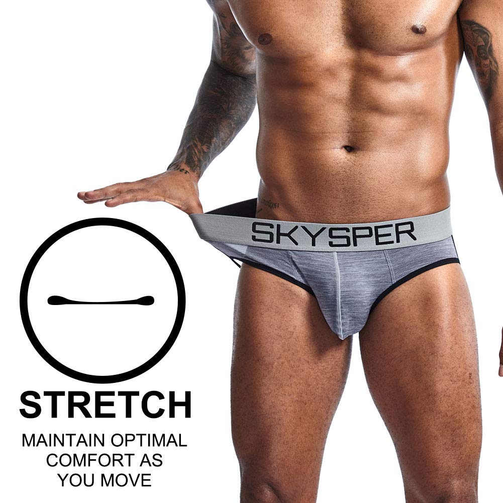 SKYSPER Jockstrap Athletic Supporters for Men Jock Strap Male Underwear Men's Thong Jockstrap Underwear