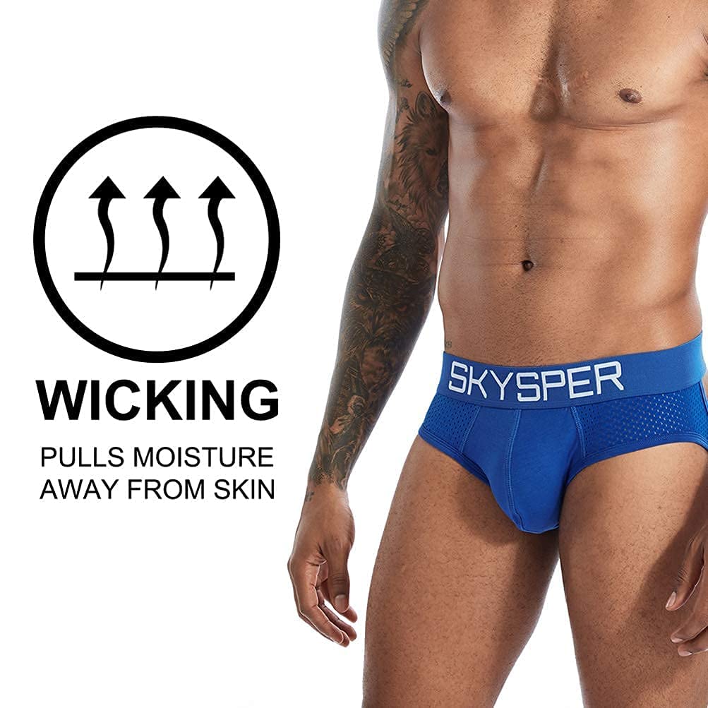 SKYSPER Jockstrap Athletic Supporters for Men Jock Strap Male Underwear Men's Thong Jockstrap Underwear