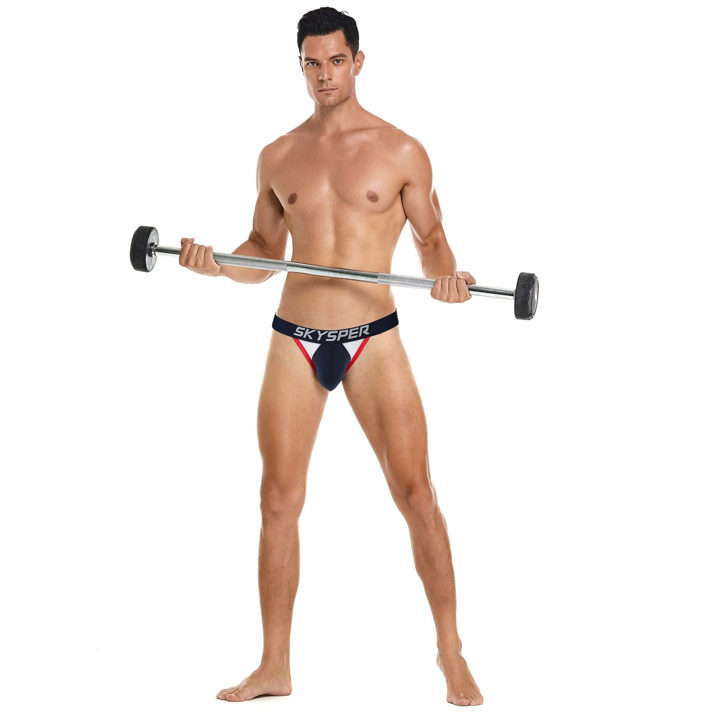 SKYSPER Men's Jock Strap Athletic Supporter For Men Sexy Jockstrap Male Underwear