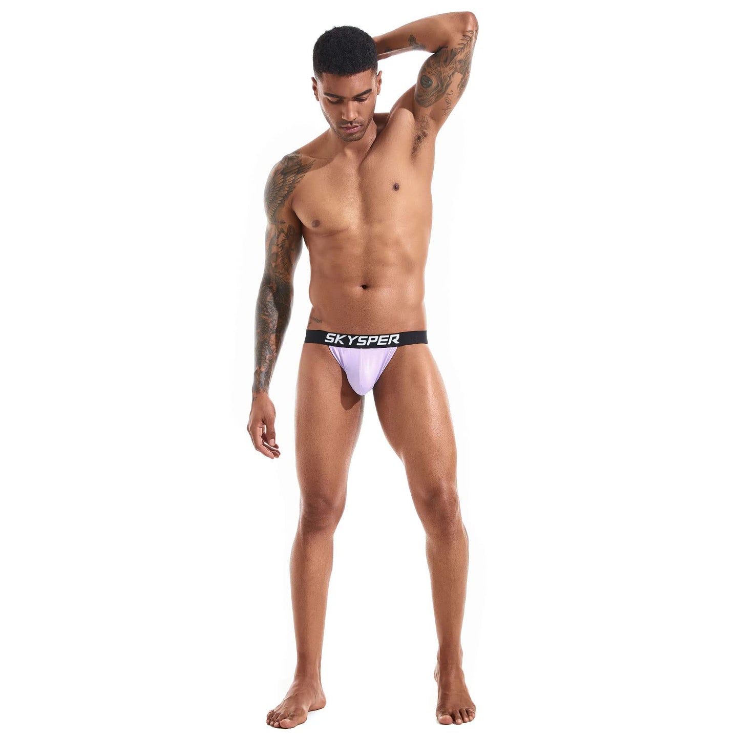 SKYSPER Men's Jock Strap Athletic Supporter For Men Sexy Jockstrap Male Underwear