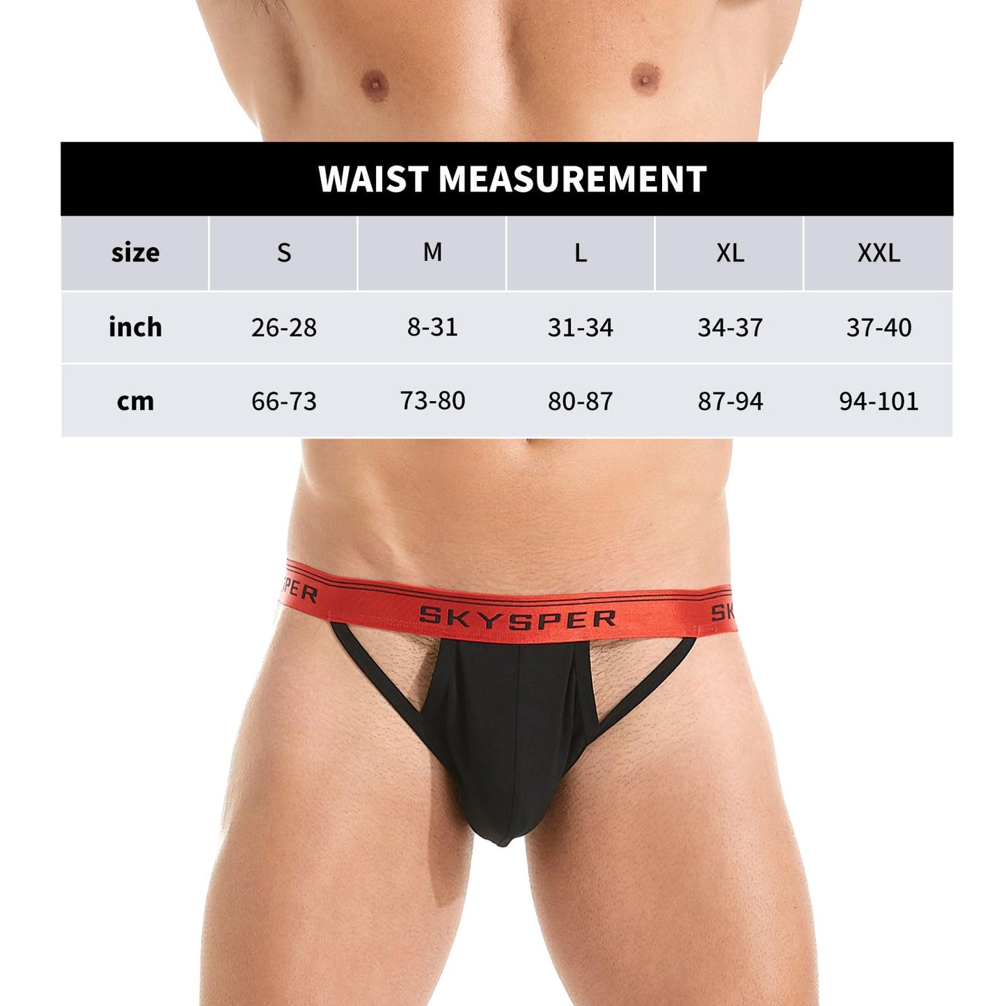 SKYSPER Jockstrap For Men Workout Jock Straps Male Underwear Athletic Supporter Sexy G-Strings