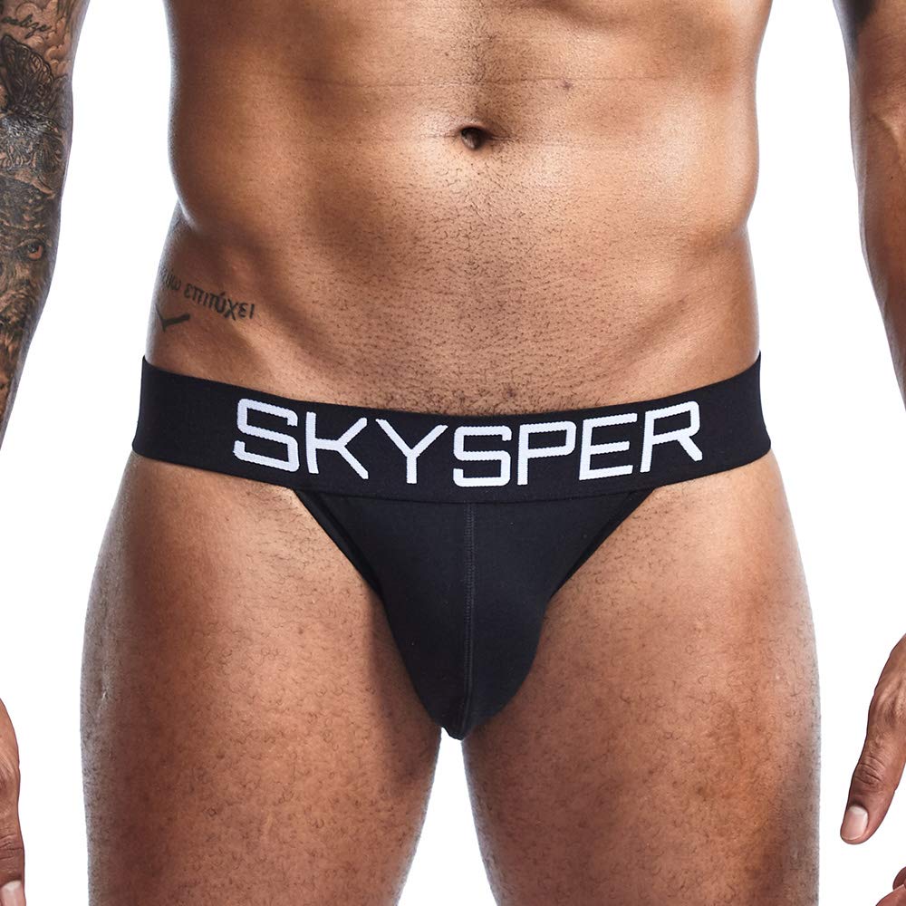 SKYSPER Jockstrap Athletic Supporters for Men Jock Strap Male Underwear Men's Thong Jockstrap Underwear