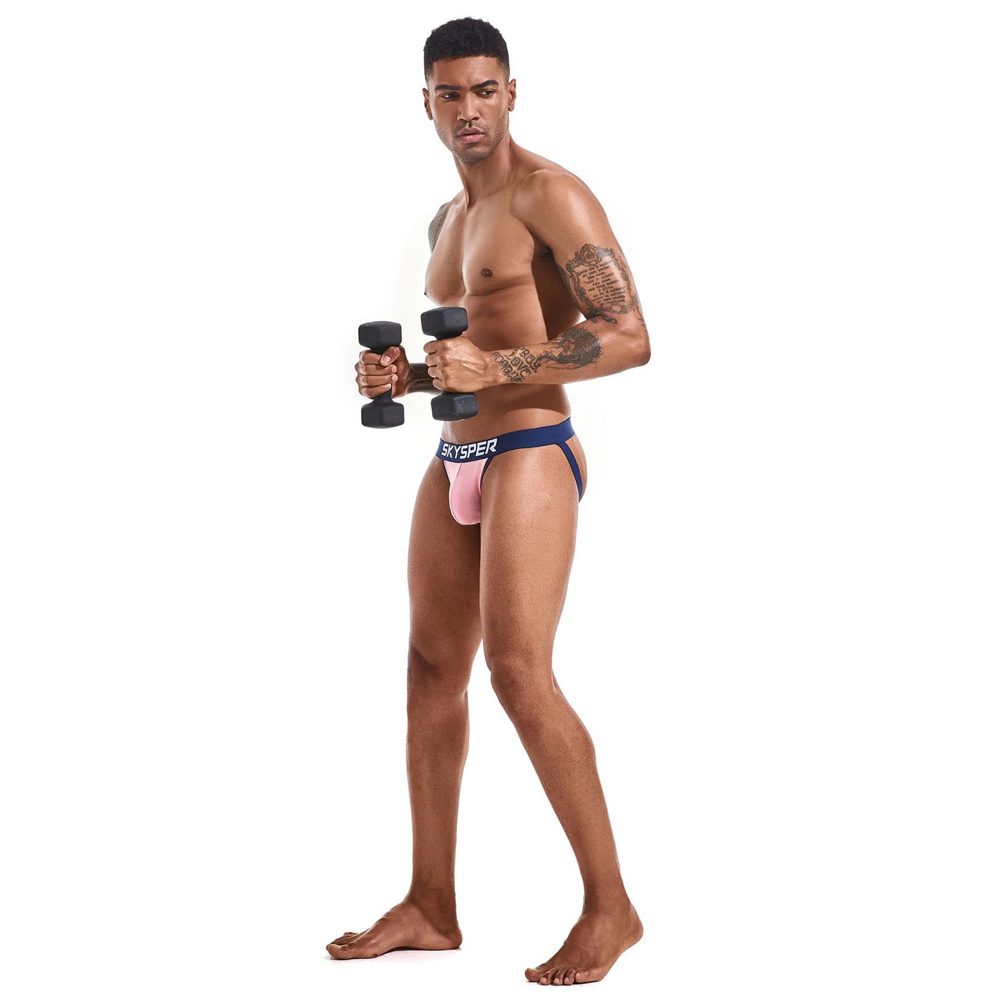 SKYSPER Men's Jock Strap Athletic Supporter For Men Sexy Jockstrap Male Underwear