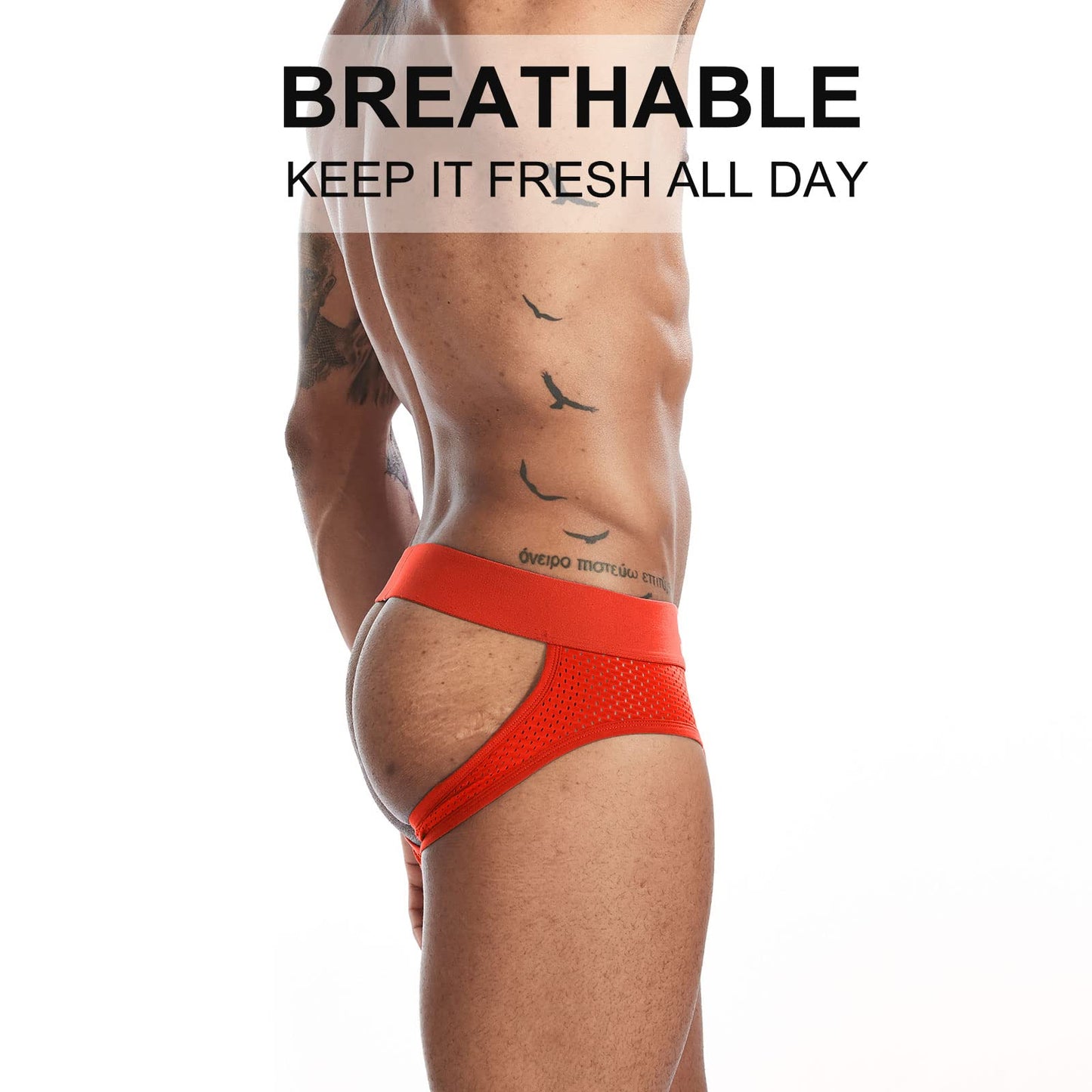 SKYSPER Jockstrap Athletic Supporters for Men Jock Strap Male Underwear Men's Thong Jockstrap Underwear