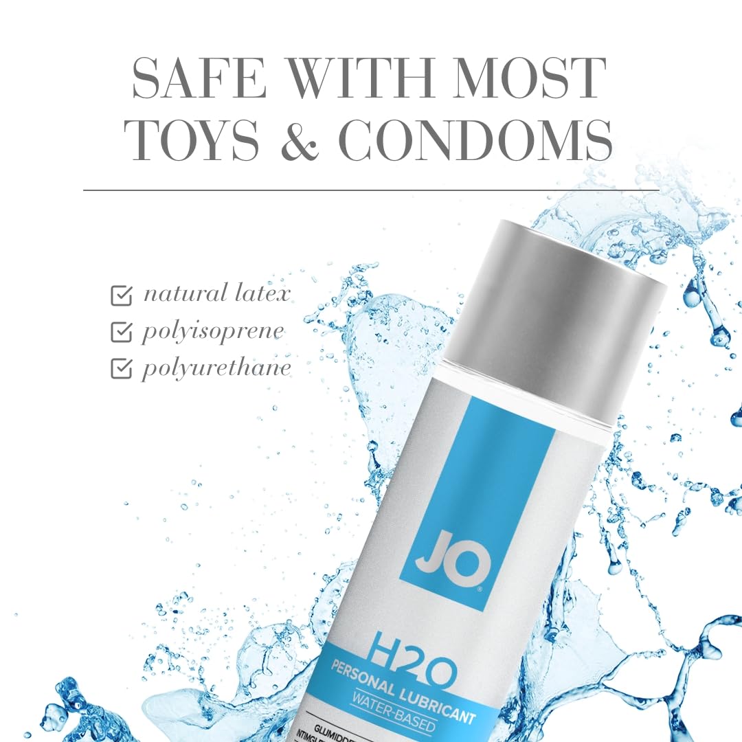 JO Original Water-Based Personal Lubricant, Lube for Men, Women and Couples, 8 Fl Oz