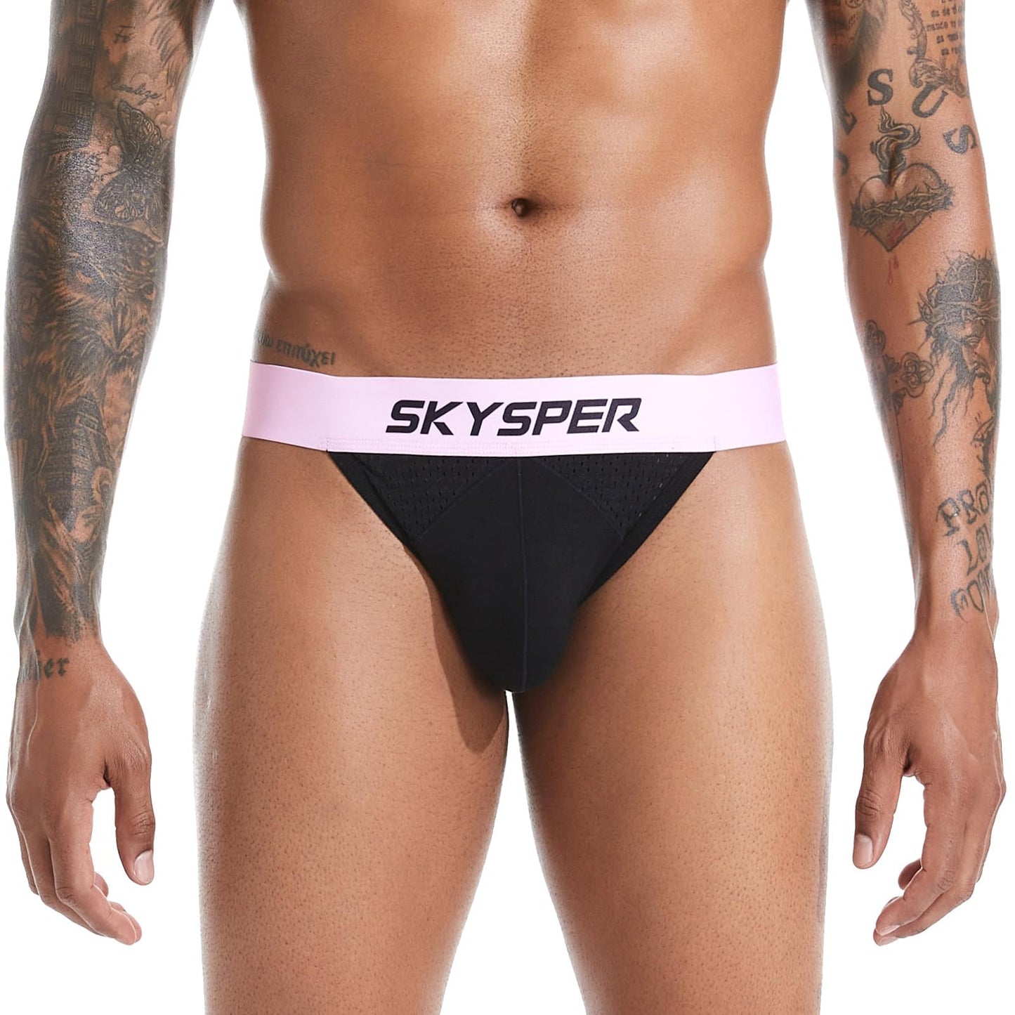 SKYSPER Men's Jock Strap Athletic Supporter For Men Sexy Jockstrap Male Underwear