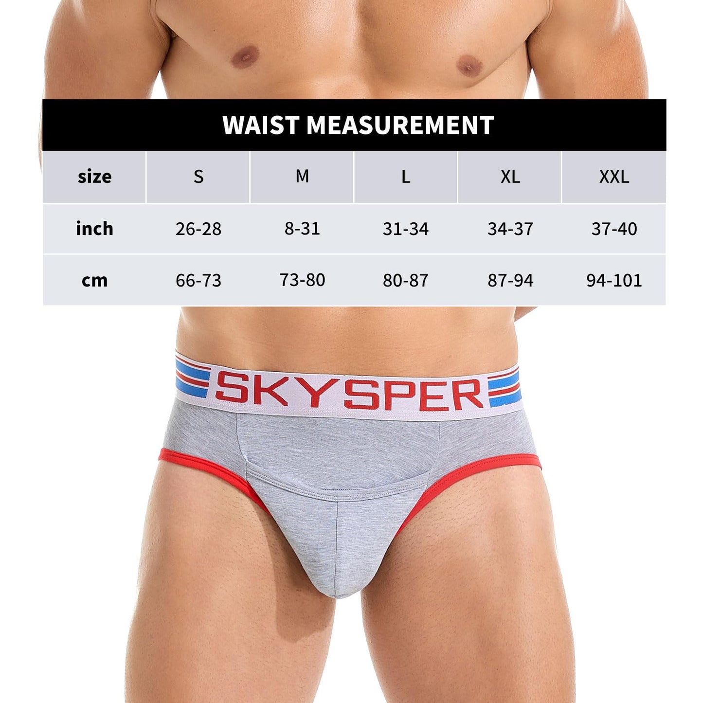 SKYSPER Jockstrap For Men Workout Jock Straps Male Underwear Athletic Supporter Sexy G-Strings