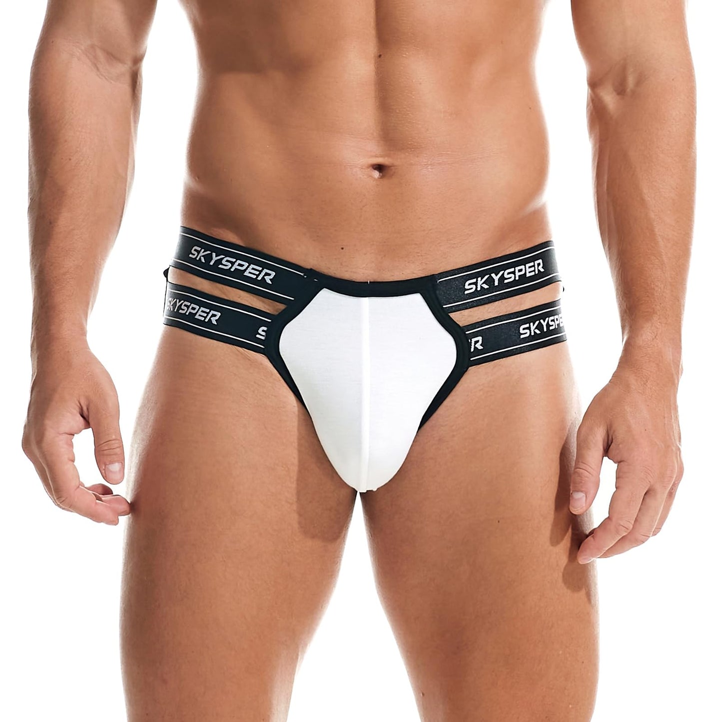 SKYSPER Men's Jock Strap Athletic Supporter For Men Sexy Jockstrap Male Underwear