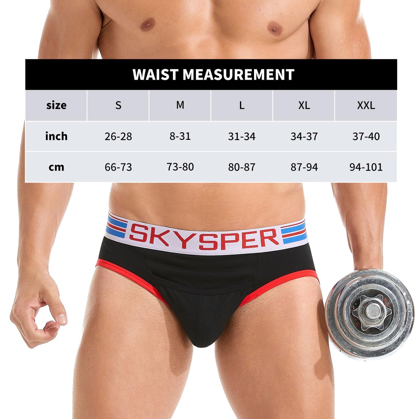 SKYSPER Jockstrap For Men Workout Jock Straps Male Underwear Athletic Supporter Sexy G-Strings