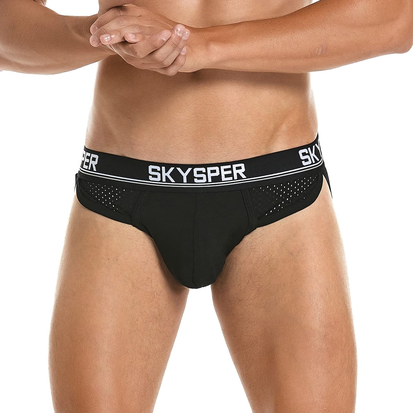 SKYSPER Men's Jock Strap Athletic Supporter For Men Sexy Jockstrap Male Underwear