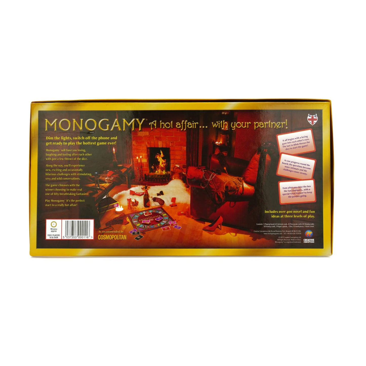 Monogamy Board Game - A Multi-Award Winning Board Game Making Great for Men and Women to Bring You Closer Than Ever