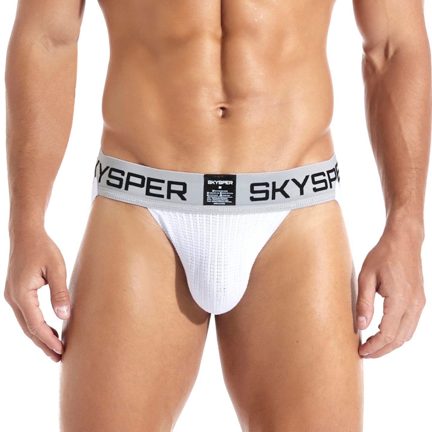 SKYSPER Jockstrap Athletic Supporters for Men Jock Strap Male Underwear Men's Thong Jockstrap Underwear