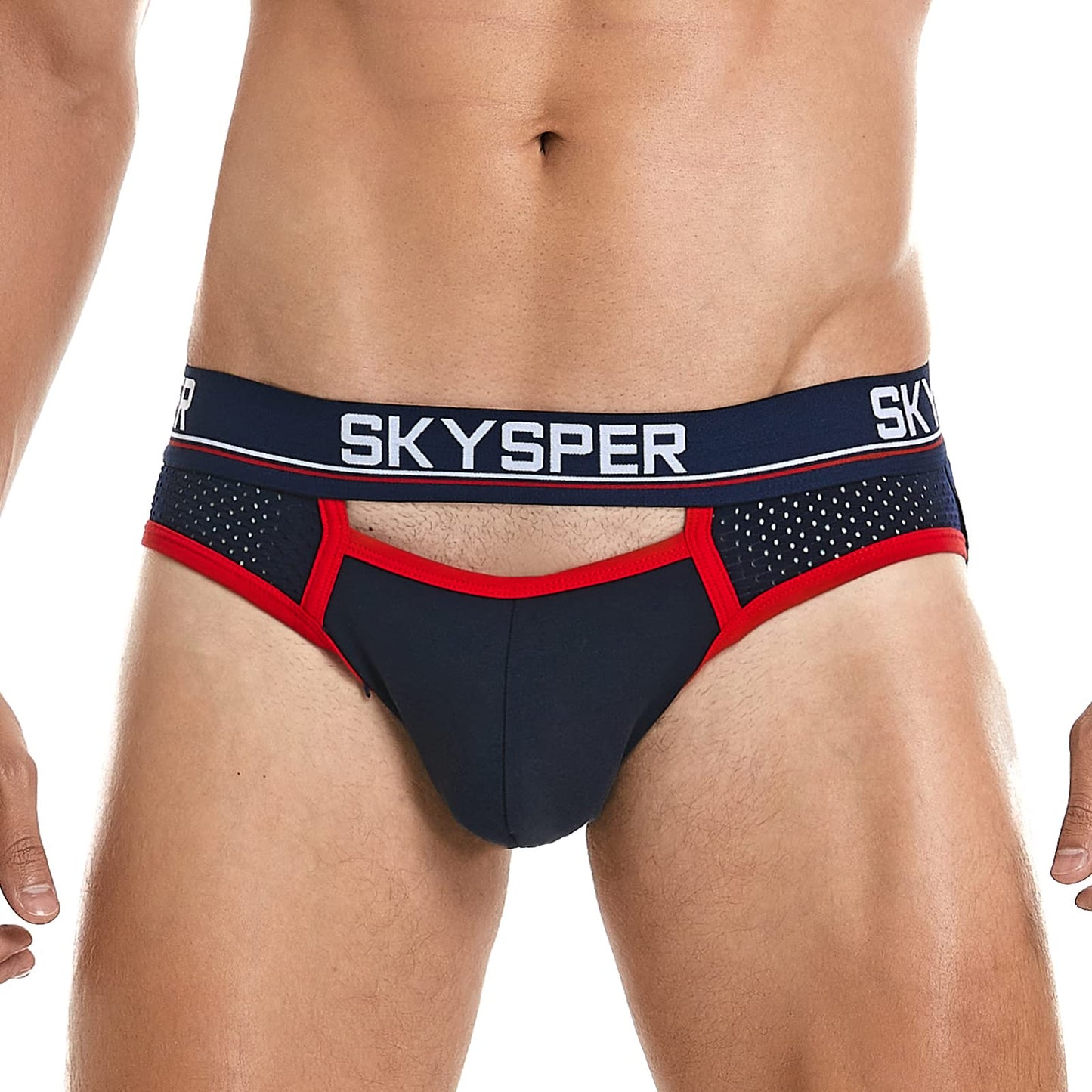 SKYSPER Men's Jock Strap Athletic Supporter For Men Sexy Jockstrap Male Underwear