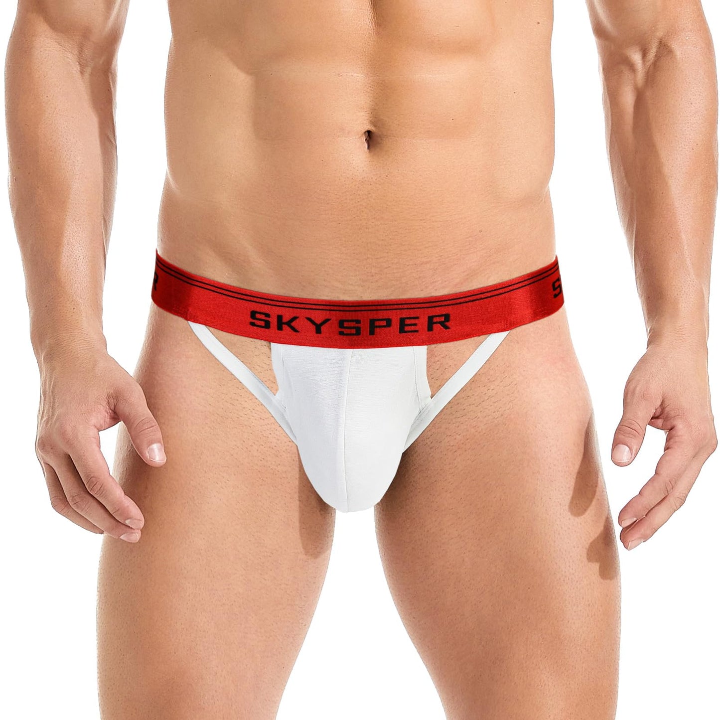 SKYSPER Jockstrap For Men Workout Jock Straps Male Underwear Athletic Supporter Sexy G-Strings