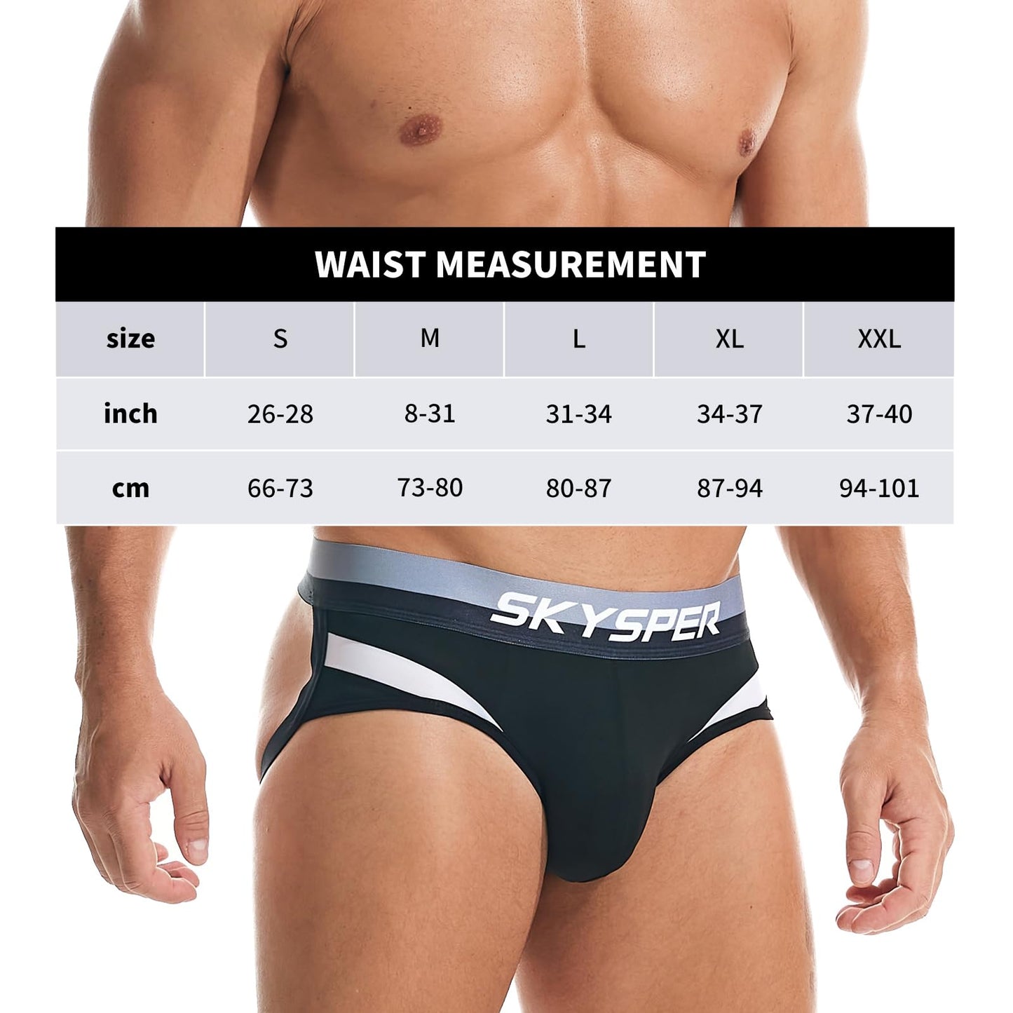 SKYSPER Jockstrap Athletic Supporters for Men Jock Strap Male Underwear Men's Thong Jockstrap Underwear