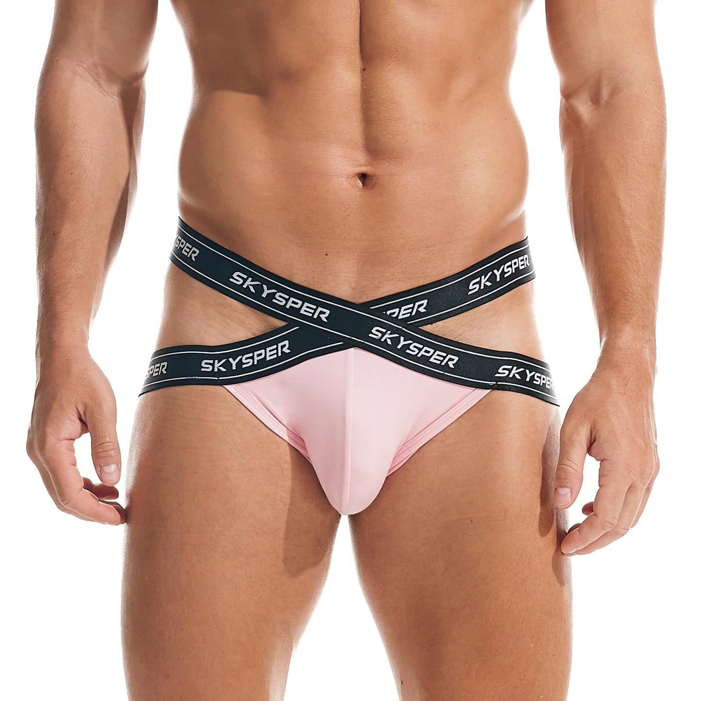 SKYSPER Men's Jock Strap Athletic Supporter For Men Sexy Jockstrap Male Underwear