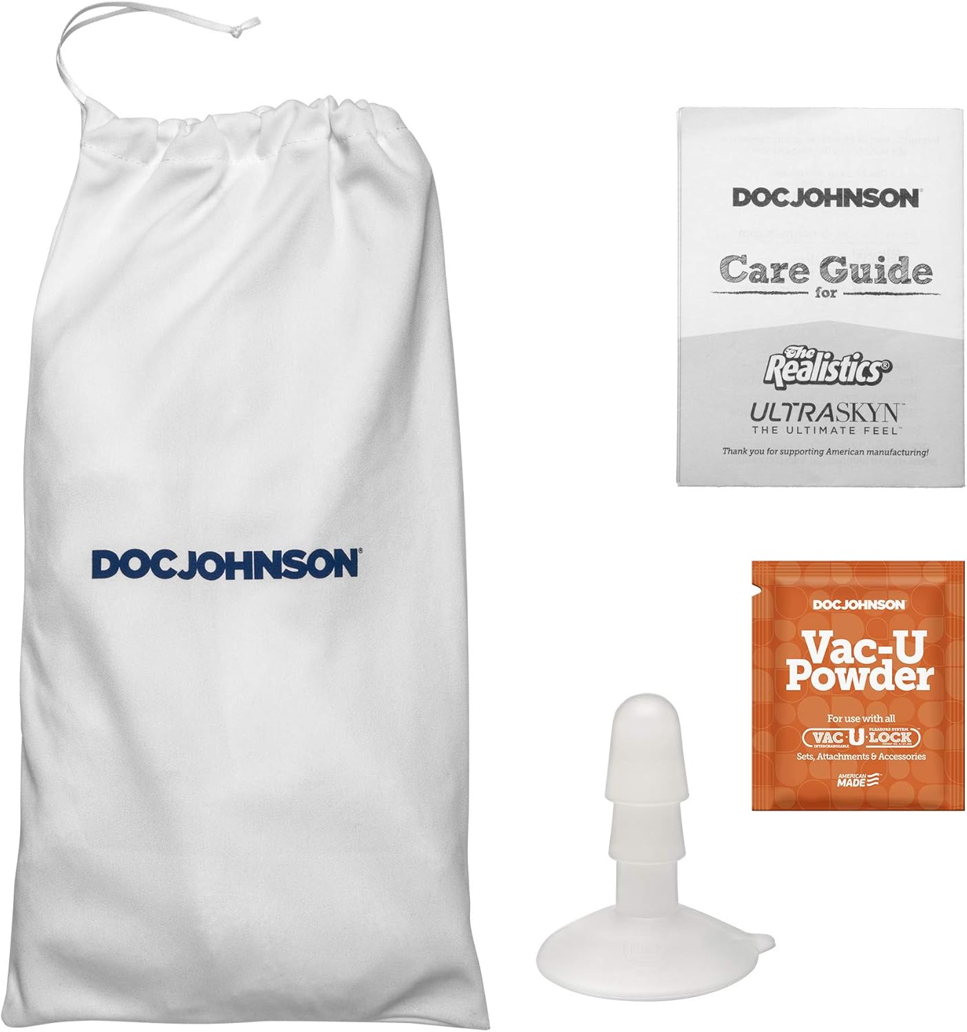 Doc Johnson Signature Series - Jason Luv - 10 Inch Realistic ULTRASKYN Dildo with Removable Vac-U-Lock Suction Cup - F-Machine & Harness Compatible - for Adults Only, Chocolate