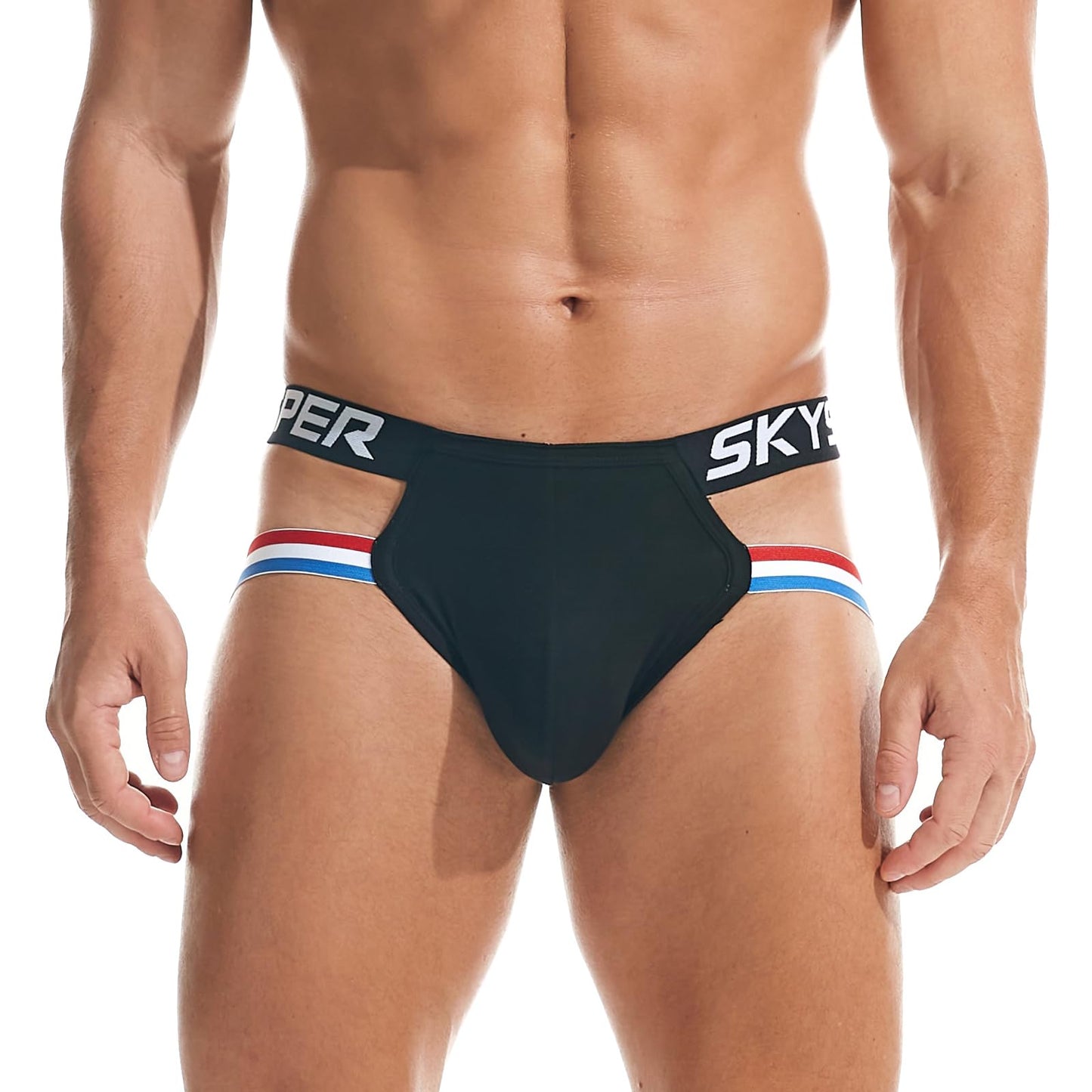 SKYSPER Men's Jock Strap Athletic Supporter For Men Sexy Jockstrap Male Underwear