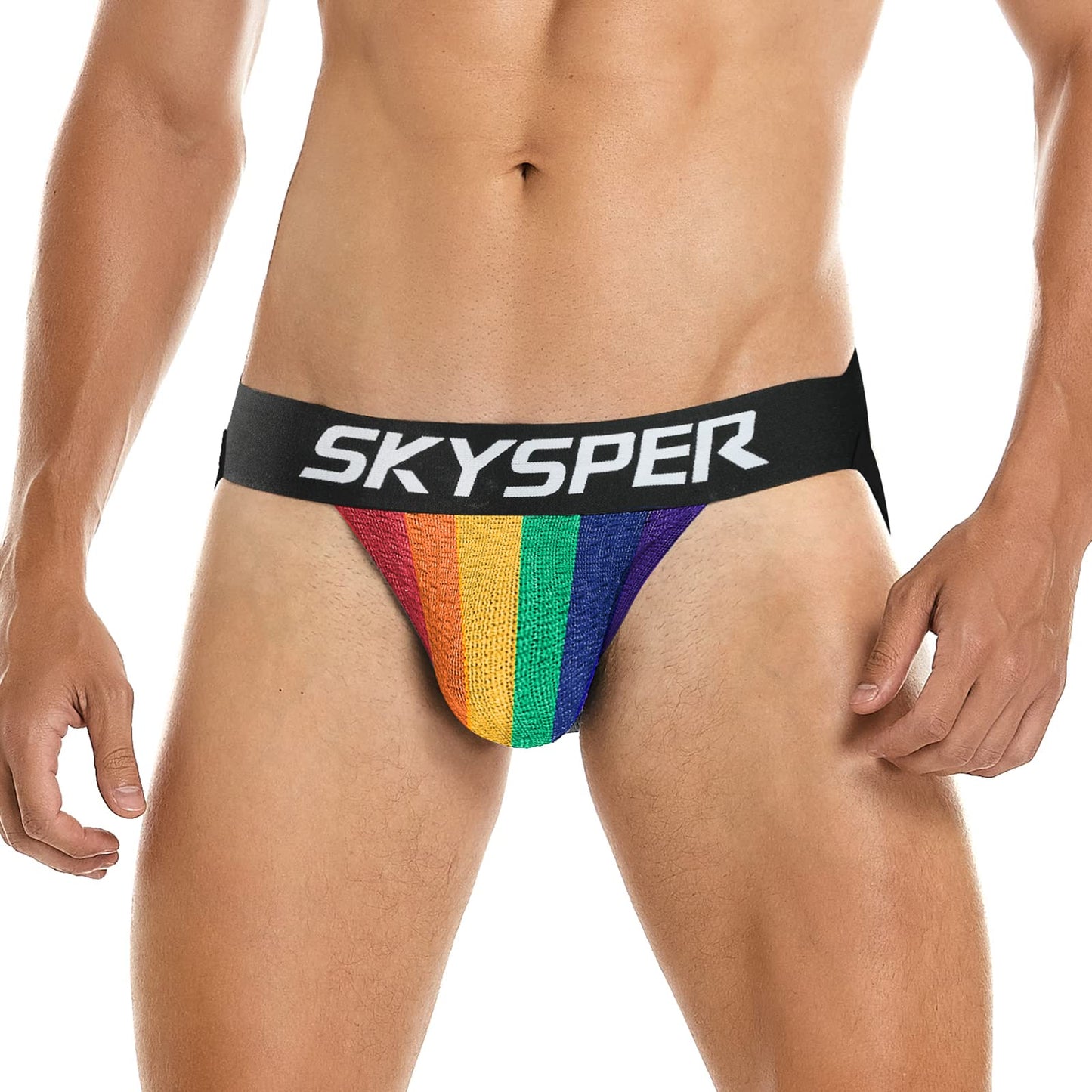 SKYSPER Jockstrap Athletic Supporters for Men Jock Strap Male Underwear Men's Thong Jockstrap Underwear