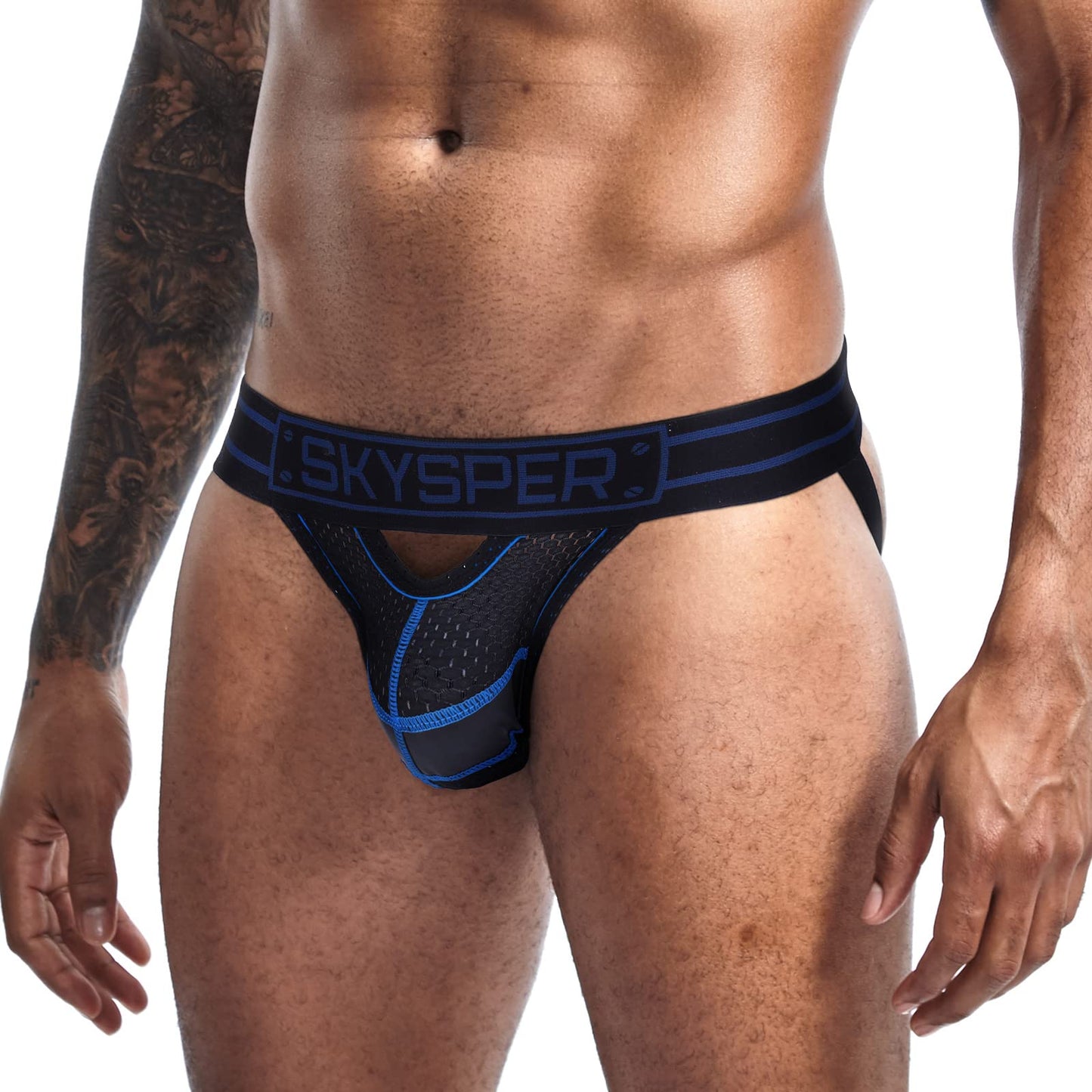 SKYSPER Jockstrap Athletic Supporters for Men Jock Strap Male Underwear Men's Thong Jockstrap Underwear