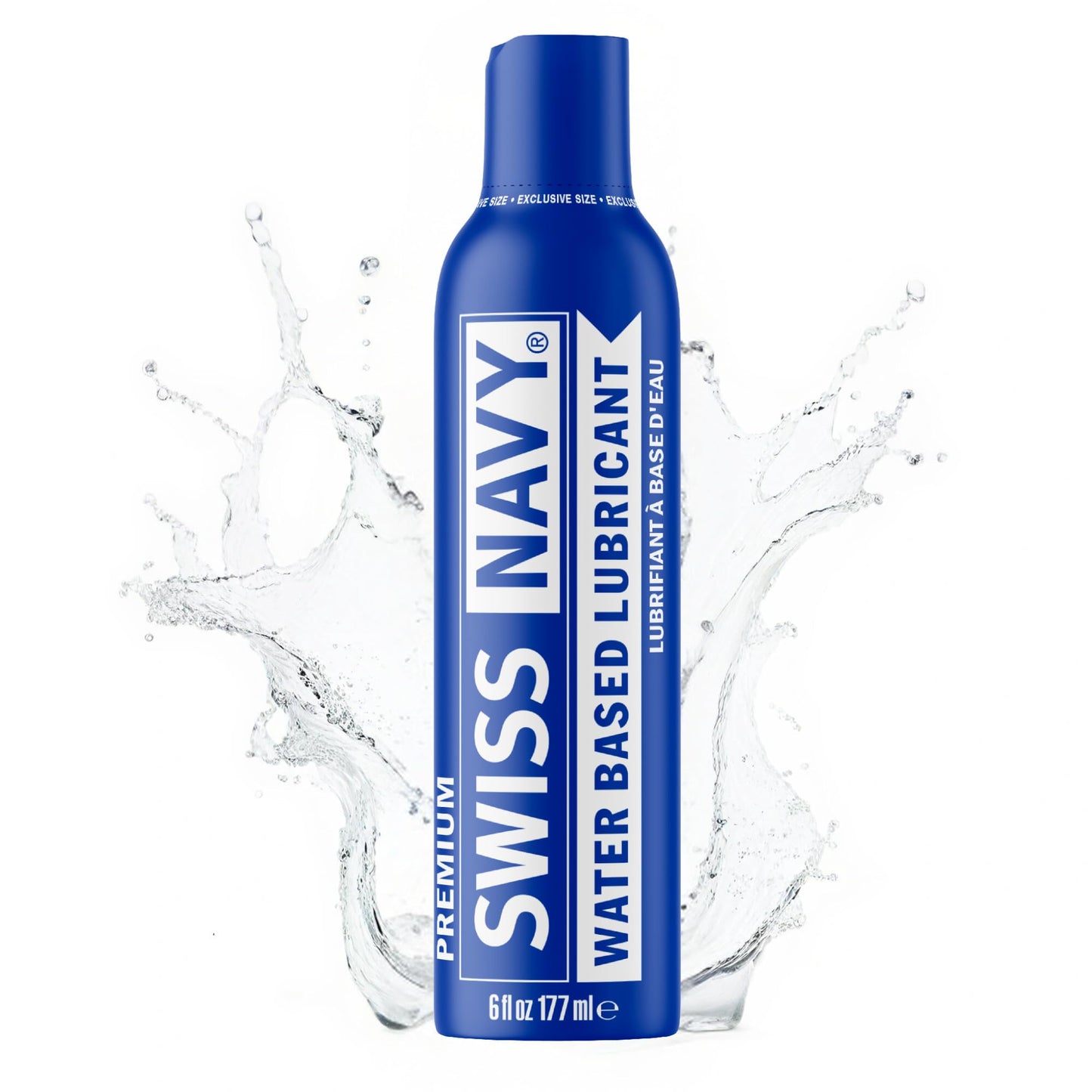 Swiss Navy Premium Water Based Lubricant, 2 oz, MD Science Lab